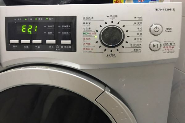 小天鹅洗衣机E7解决方法